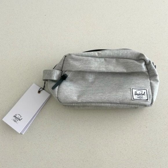 Herschel Supply Company Handbags - Herschel Light Grey Chapter CO 3L Toiletries Case Bag